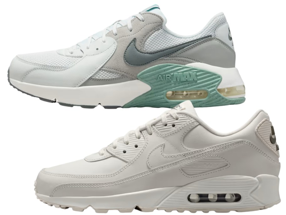 two men's Nike Air Max shoes