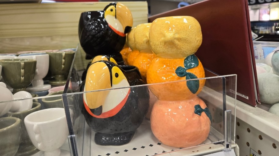 Toucan and Citrus Novelty Container