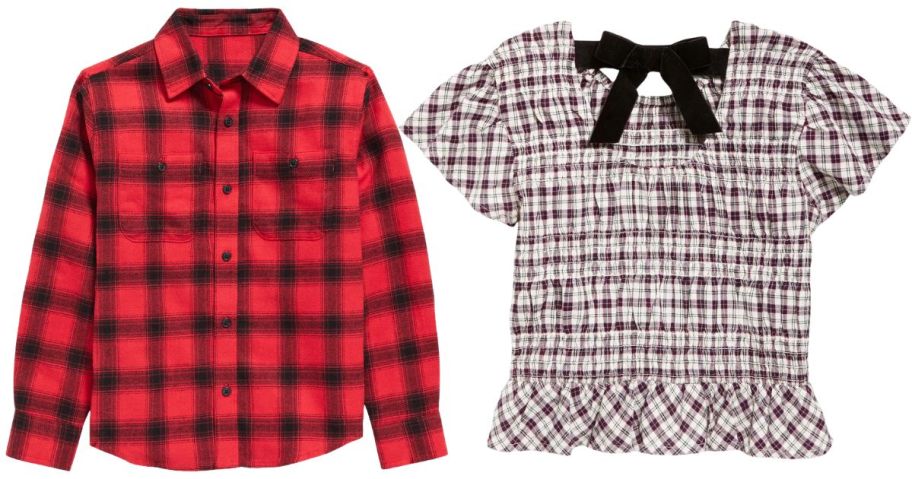 two old navy kids tops