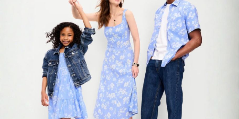 Up to 60% Off Old Navy Matching Family Clothing (Perfect For Easter!)