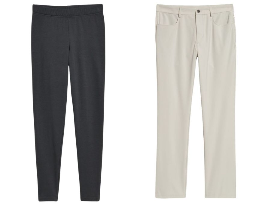 old navy womens and mens pants