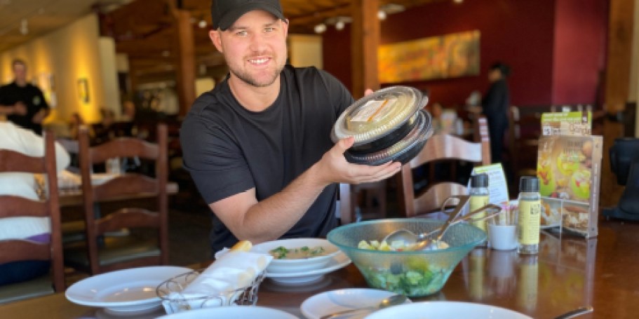 Olive Garden’s Buy One, Take One Offer Is BACK!