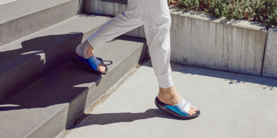 RUN! OOFOS Sandals from $44.99 Shipped (Reg. $75)