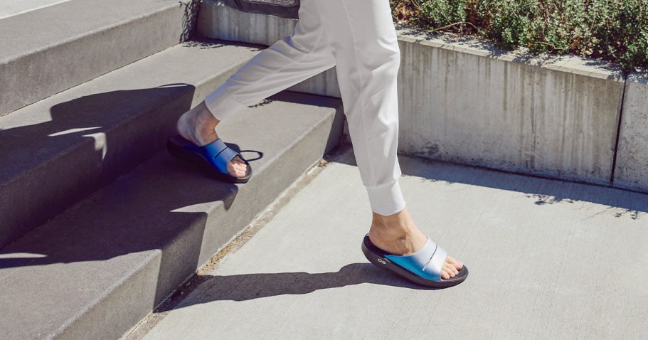 RUN! OOFOS Sandals from $44.99 Shipped (Reg. $75)