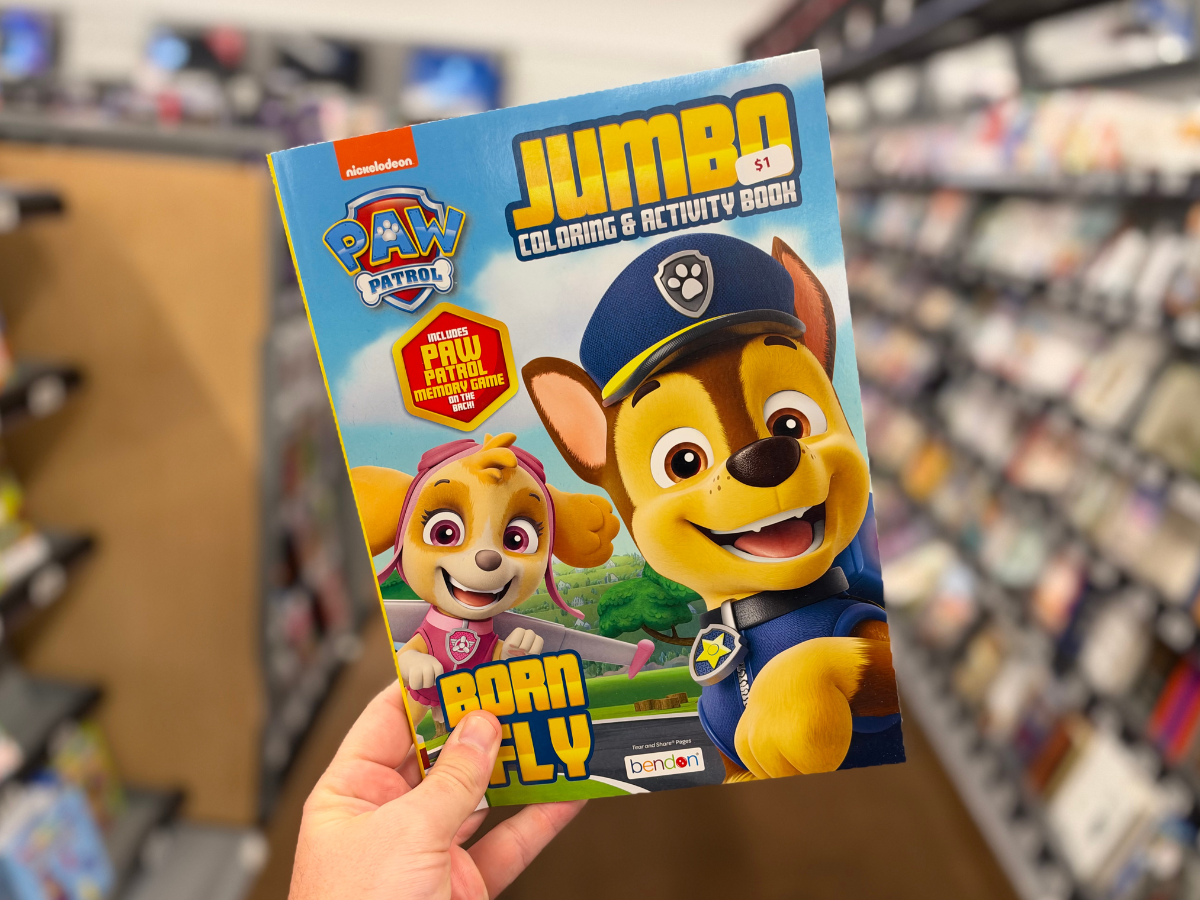 Jumbo Coloring Books Just $1 at Walmart (Great Stocking Stuffers!)