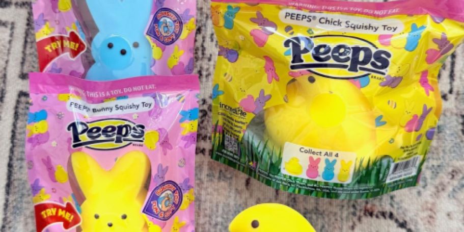 *NEW* Peeps Squishi Toys Only $5 on Target.com | Perfect for Easter Baskets