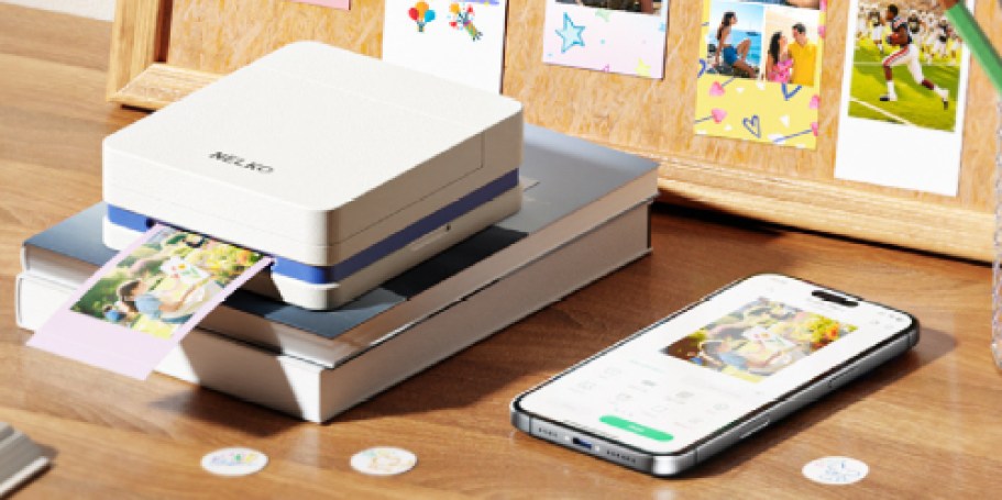 Bluetooth Photo Sticker Printer Only $49.99 Shipped on Amazon (Reg. $100)