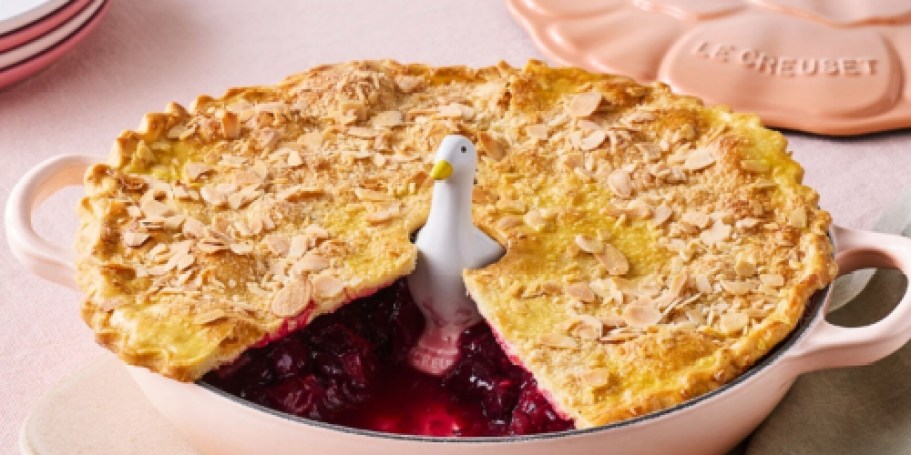 These Adorable Le Creuset Duck & Bunny Pie Vents are Perfect for Easter Baking