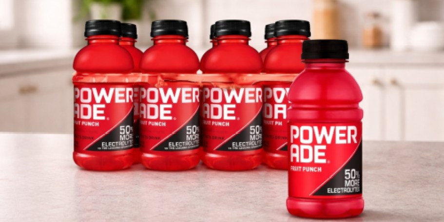Powerade Sports Drink 8-Pack Only $3 Shipped on Amazon
