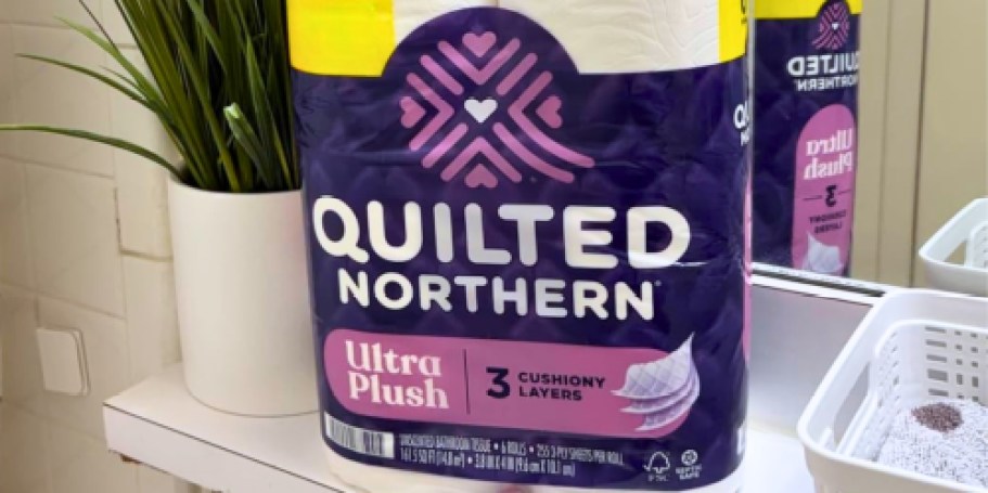 Quilted Northern Toilet Paper Mega Rolls 24-Pack Just $18 Shipped for Amazon Prime Members