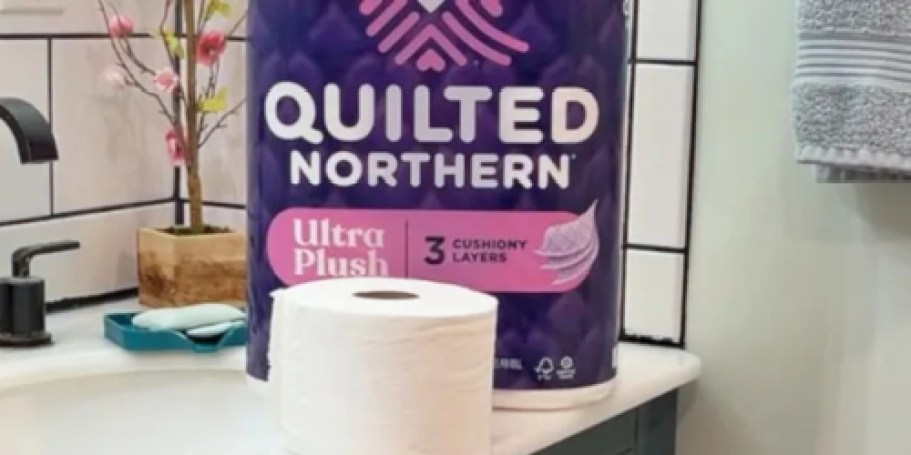 Quilted Northern Toilet Paper Mega Rolls 24-Pack Just $17.98 Shipped on Amazon
