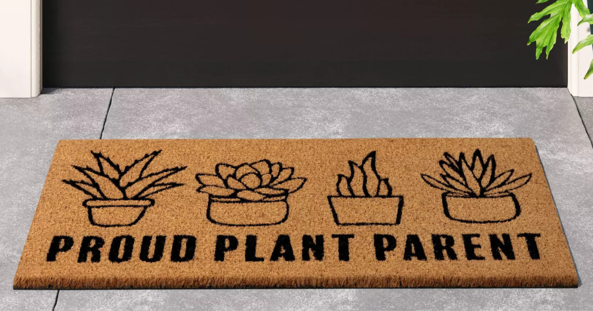 Cute Spring Doormats from $7 on Target.com