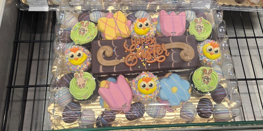 easter brownie, cupcakes and egg desserts 