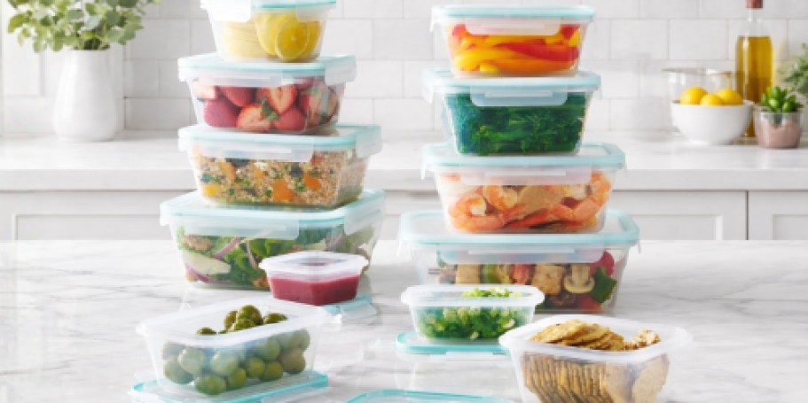Sam’s Club Food Storage Set Deals | 24-Piece Plastic Food Storage Set JUST $11.98