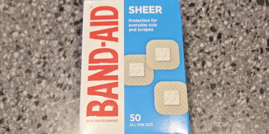 Band-Aid Sheer Spots Bandages 50-Count Just $1.99 Shipped on Amazon
