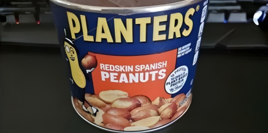 Planters Spanish Peanuts 6-Count $11.57 on Amazon (Just $1.92 Each)