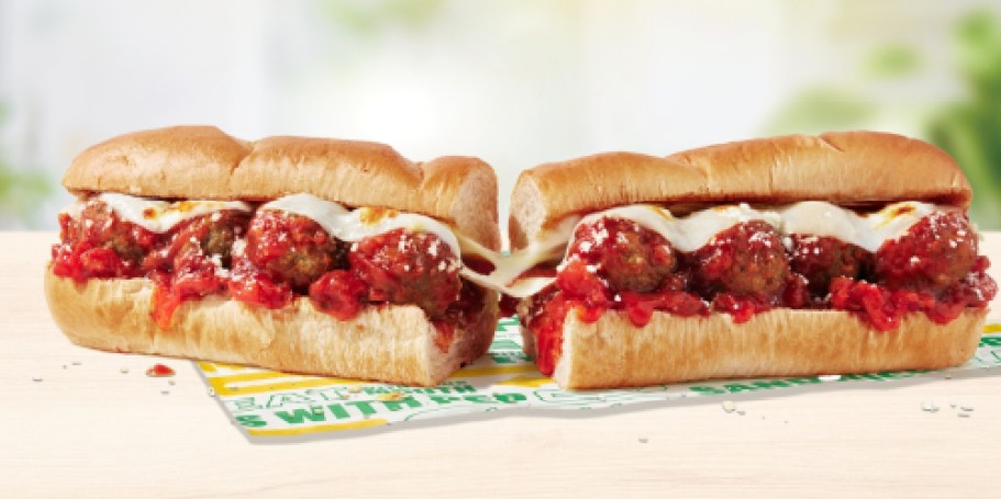 Score a Subway Footlong Meatball Sub for Just $4.99 – Today Only!