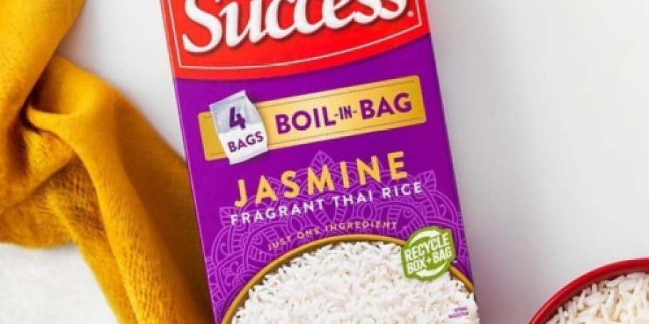 Success Boil-in-Bag Jasmine Rice 14oz Just $1.99 Shipped on Amazon