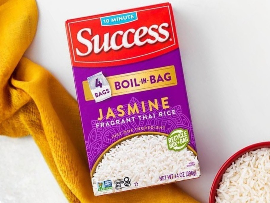 Success Boil-in-Bag Jasmine Rice 14oz Just $1.99 Shipped on Amazon