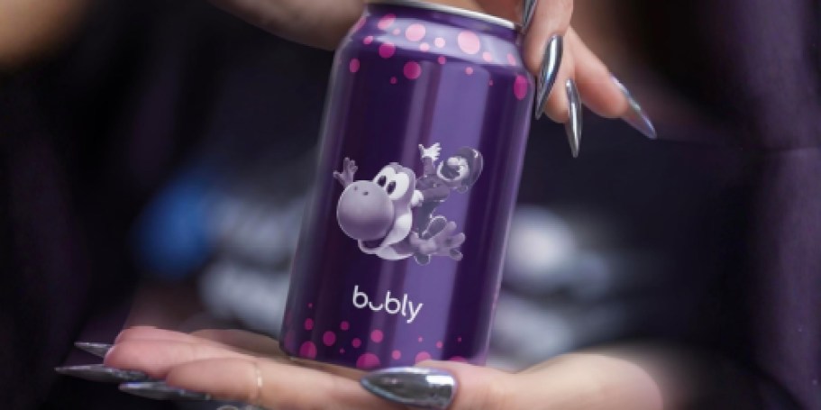 Super Mario bubly Sparkling Water 8-Count Just $3 Shipped on Amazon
