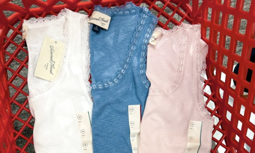 Target Best-Selling Women’s Tank Tops from $6