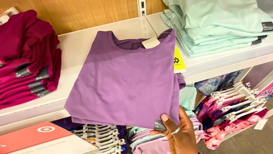 target womens activewear tee