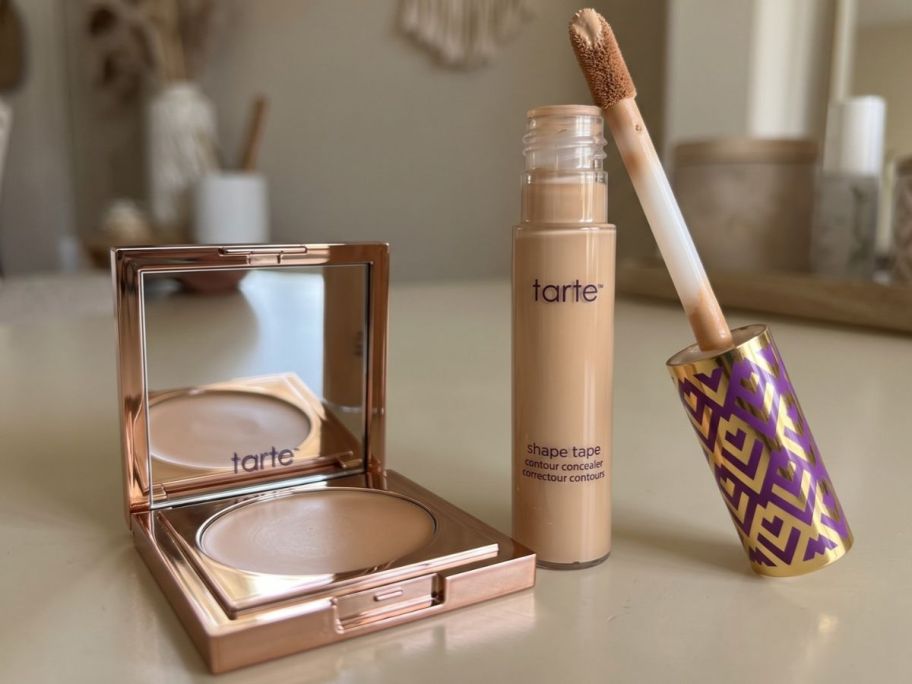 tarte undereye corrector and shape tape concealer