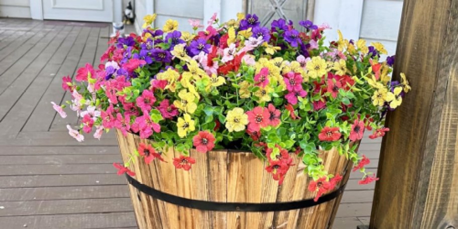 50% Off Artificial Flowers on Amazon (Instant Spring Blooms That Won’t Fade)