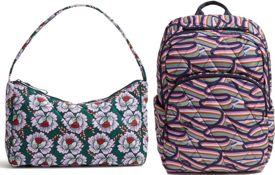 slouch bag and backpack