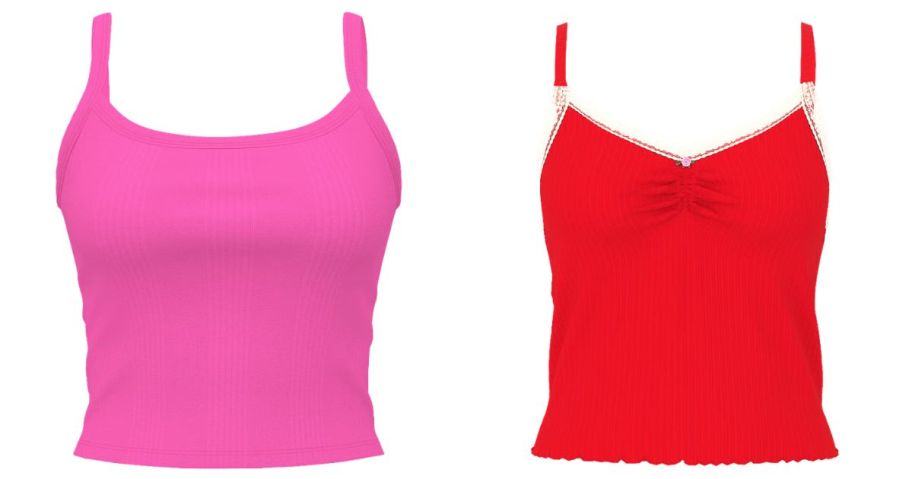 two victorias secret tops