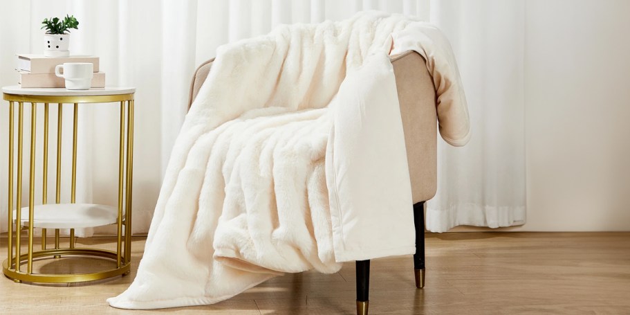 Better Homes & Gardens Faux Fur Blanket Just $8 on Walmart.com