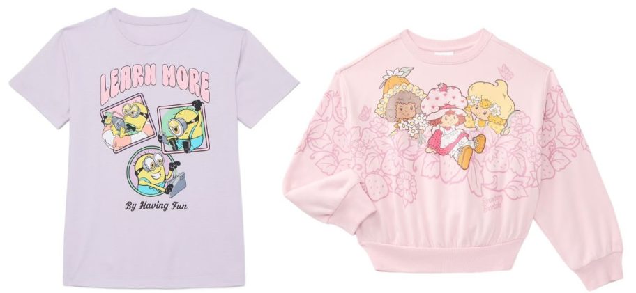 walmart t-shirt and crew neck sweaters 