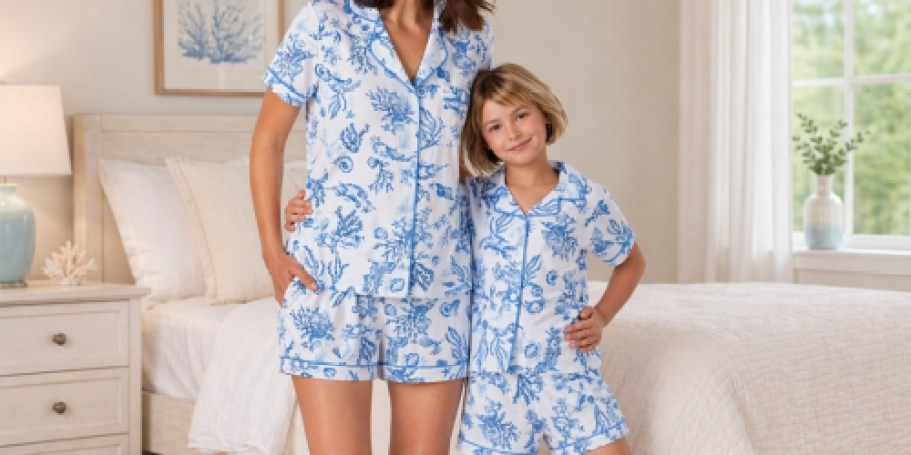 Mommy & Me Matching Pajama Sets Just $16.98 Each on Walmart.com