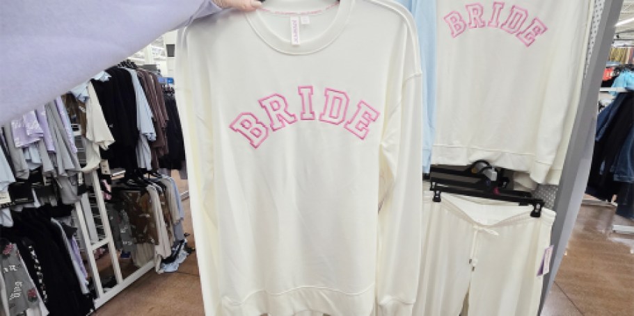 NEW Women’s Bridal Pajamas at Walmart