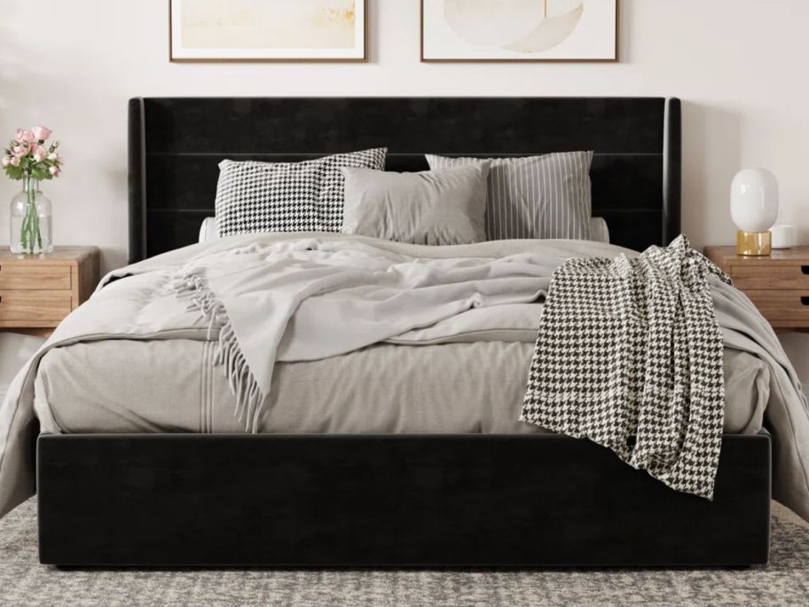 wayfair bedding in black