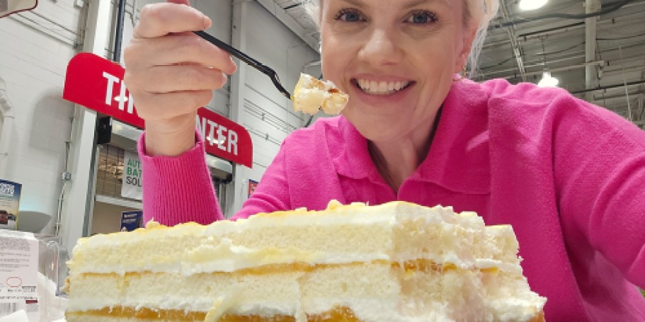 You’ll Want to Eat This Costco Peach Cake at the Store – It’s That Good!