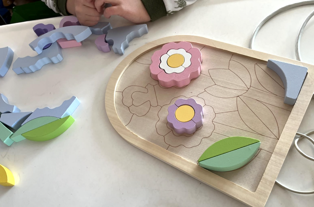 Fisher-Price Wooden Flower Puzzle Only $11.92 (Fun Easter Basket Item!)