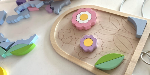 Fisher-Price Wooden Flower Puzzle Only $11.92 (Fun Easter Basket Item!)
