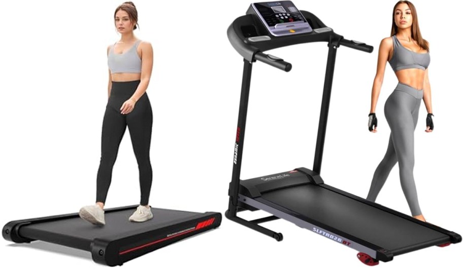 people with treadmills 