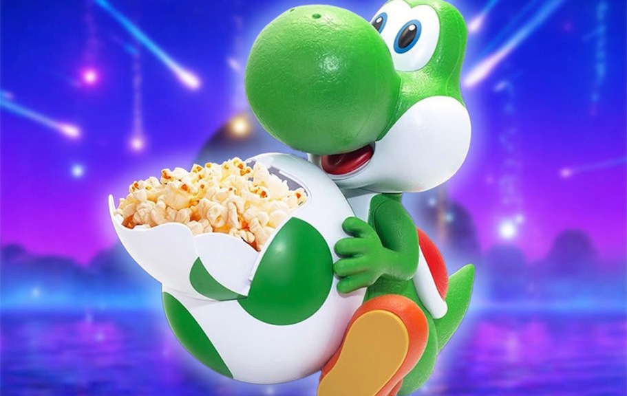 New Super Mario Movie Yoshi Popcorn Bucket Drops April 1st