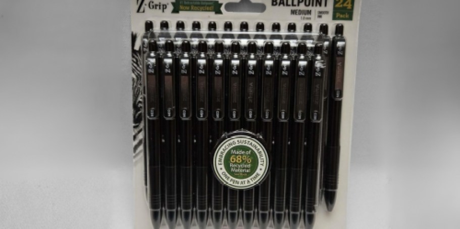 Zebra Ballpoint Pens 24-Pack Only $5.69 Shipped on Amazon (Regularly $11)