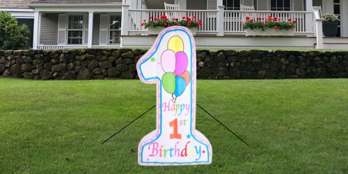 Lighted Inflatables from $19.99 Shipped on Lowes.com (Baby Shower, Graduation, & More)