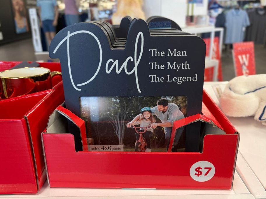 4" x 6" Dad The Man The Myth The Legend Frames in store