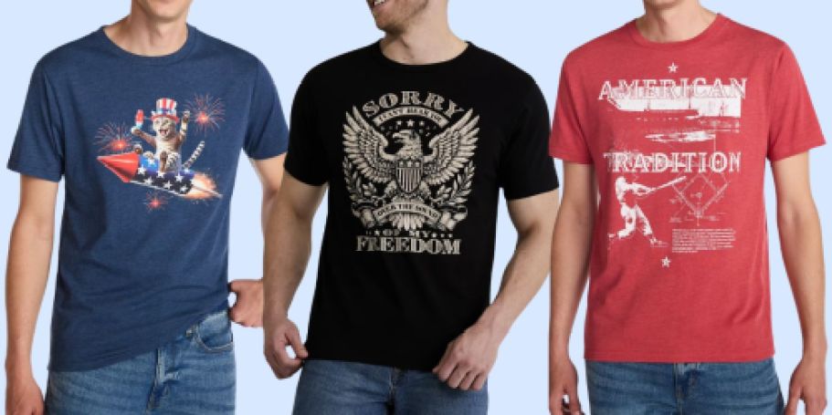 Patriotic T-Shirts from $5.98 on Walmart.com
