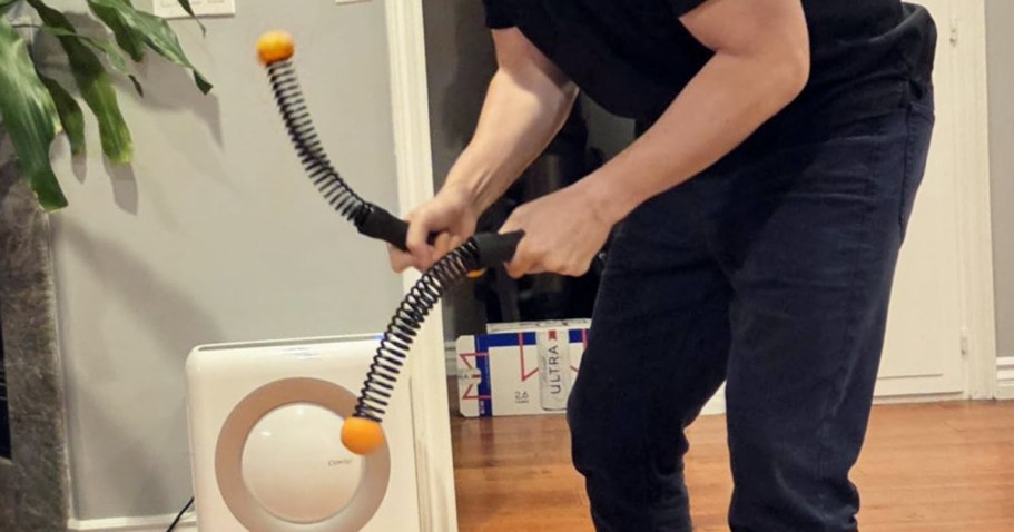 Cordless Weighted Battle Ropes 2-Pack Just $13.99 on Amazon (HIIT Workout Anywhere!)