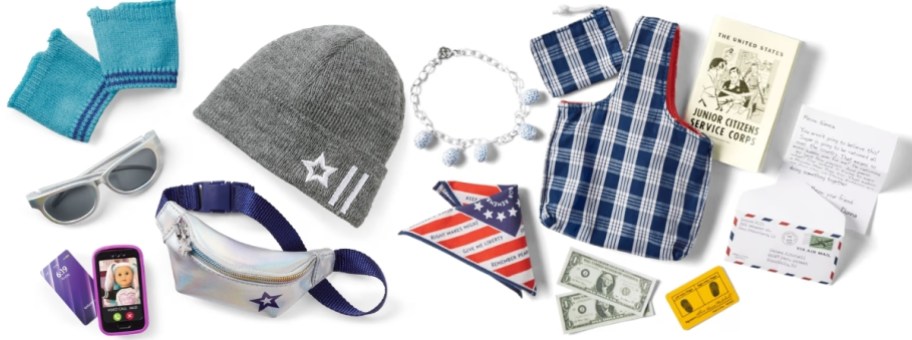 two americna girl accessory sets