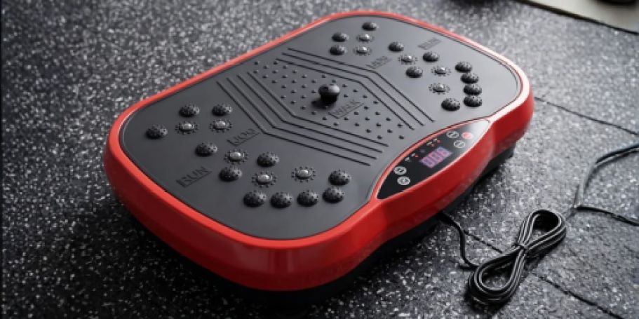 Vibration Plate Exercise Machine Just $53 Shipped on Amazon (Reg. $150)