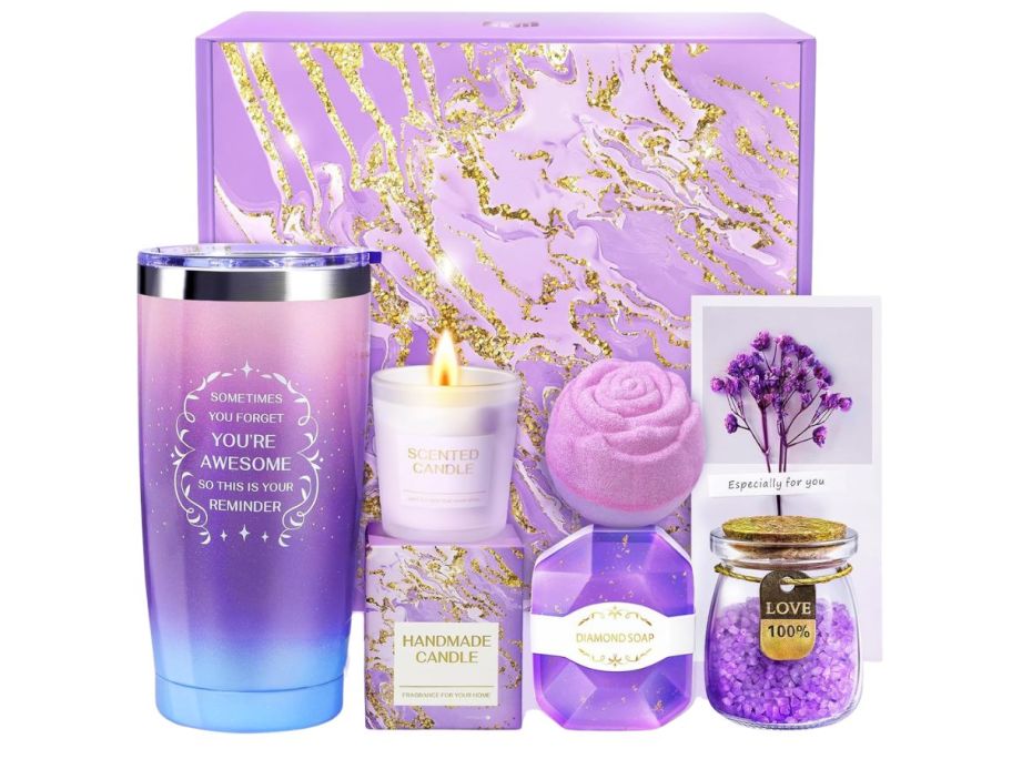 Allemu Self-Care Gift Box contents