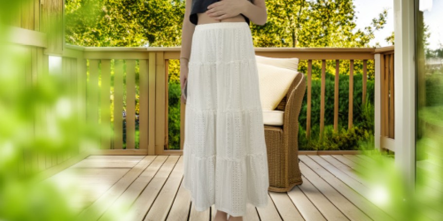 Boho Maxi Skirt Only $14.99 on Amazon (Reg. $33)