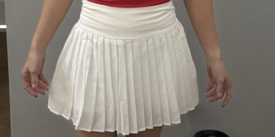 Women’s Tennis Skort w/ Pockets Just $9.79 on Amazon